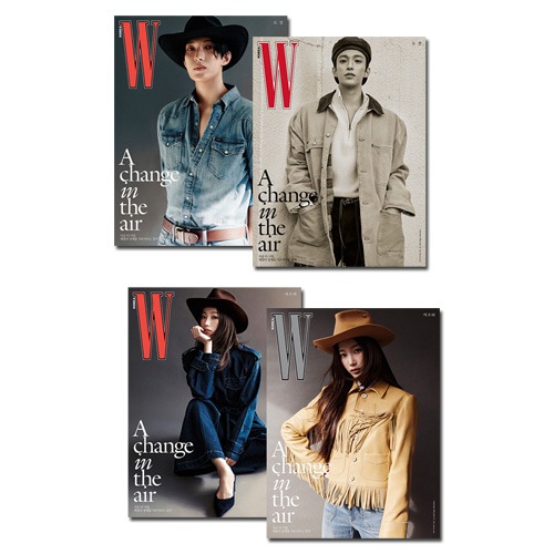 2種セット] 韓国女性雑誌 W (ダブリュー) 2026年 2月号 (SEVENTEEN
