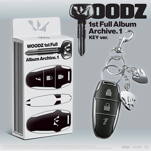 初回限定特典] 韓国音楽 WOODZ (チョ・スンヨン) - 1集 「Archive. 1