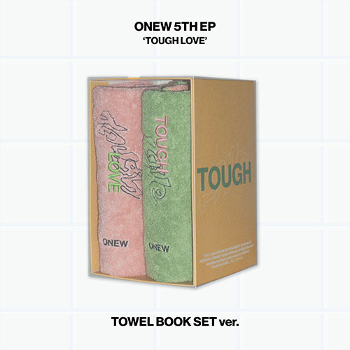 韓国音楽 SHINeeのオンユ - 5th ミニアルバム 「TOUGH LOVE」 TOWEL