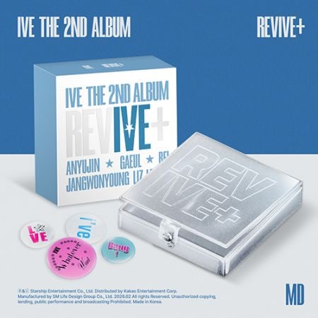 韓国音楽 IVE (アイブ) - 2集 「REVIVE+」 MD Ver. 限定盤 | CD 女性