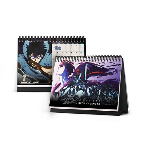 俺だけレベルアップな件」 2026 卓上用カレンダー | キャラクター