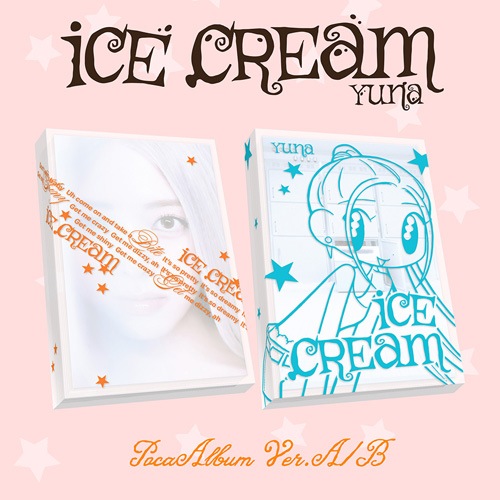 2種セット] 韓国音楽 ITZYのユナ - 1st ミニアルバム 「Ice Cream