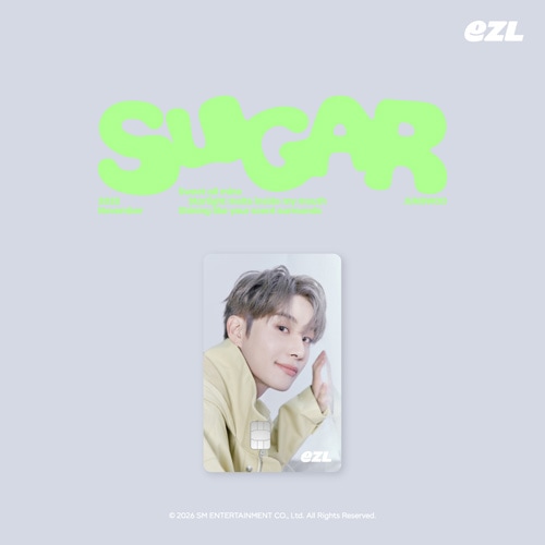 NCTのジョンウ [SUGAR] EZL 交通カード (予約 発売日：2026.04.20以後