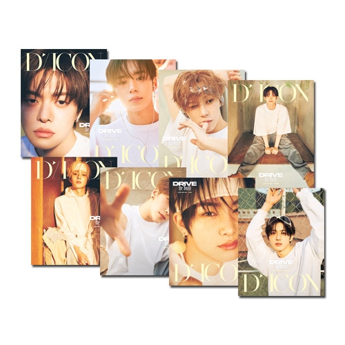 8種セット／予約特典] 韓国スター写真集 DICON ISSUE N.33 ALPHA DRIVE
