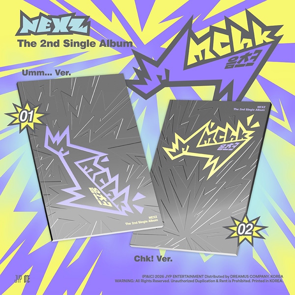 予約特典] 韓国音楽 NEXZ (ネクスジ) - 2nd シングル 「Mmchk