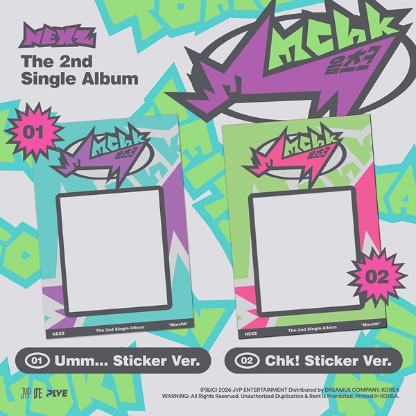 予約特典] 韓国音楽 NEXZ (ネクスジ) - 2nd シングル 「Mmchk