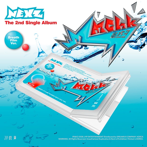 nexz Breath Film ver Mmchk 新品未開封 20セット 予約特典] 韓国音楽 NEXZ (ネクスジ) - 2nd シングル 「Mmchk」 Breath