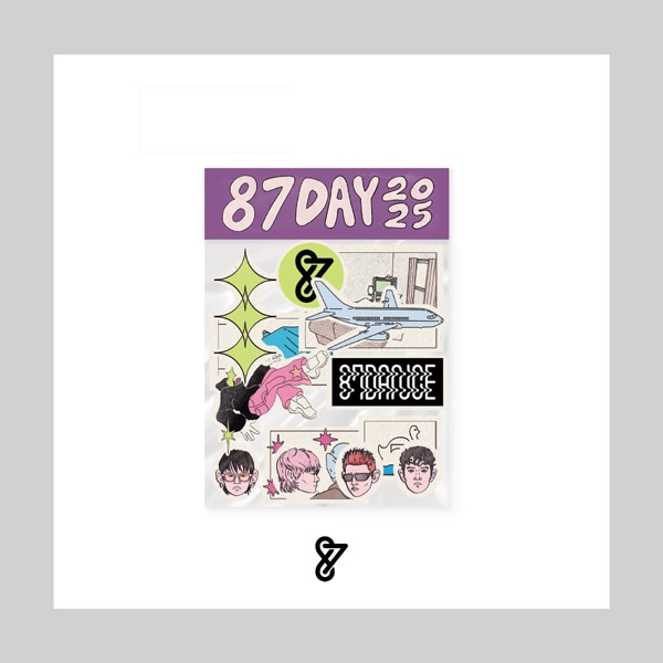 87dance (�ѥ�������) 87DAY 2025 Sticker Pack