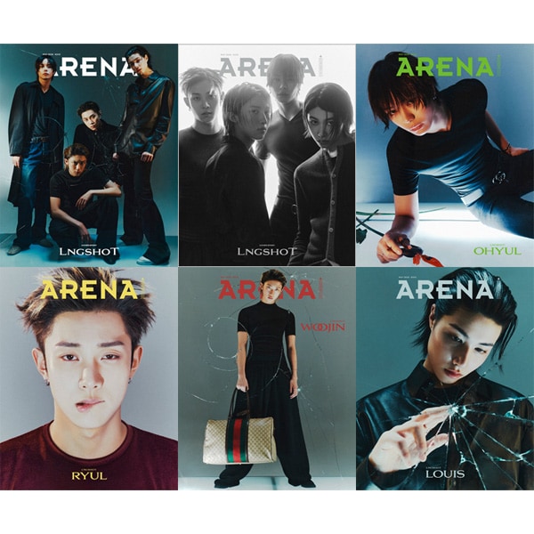 韓国男性雑誌 ARENA HOMME+ 2026年 5月号 (LNGSHOT表紙選択) | 雑誌