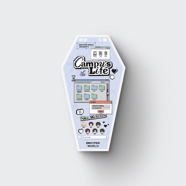 ENHYPEN (エンハイフン) WORLD COUPON CARD COLLECTION [CAMPUS LIFE