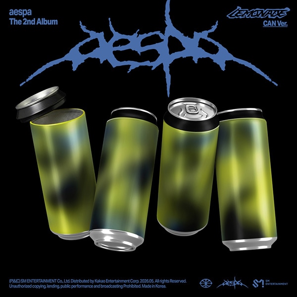 韓国音楽 aespa (エスパ) - 2集 「LEMONADE」 CAN Ver. (ランダム発送
