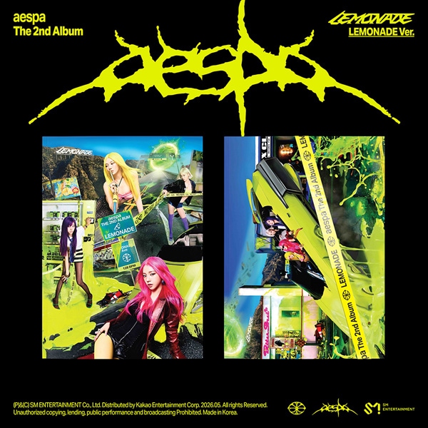 韓国音楽 aespa (エスパ) - 2集 「LEMONADE」 LEMONADE Ver. (ランダム
