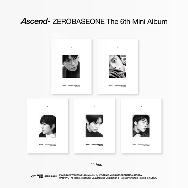 韓国音楽 ZEROBASEONE (ZB1) - 6th ミニアルバム 「Ascend-」 11 Ver