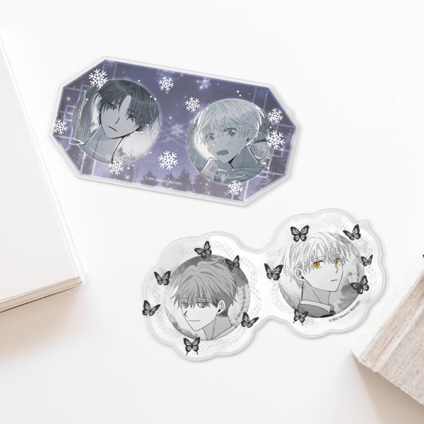 ソラの瞳 X 時節因縁」 缶バッジ＆スタンドSET (2種1択