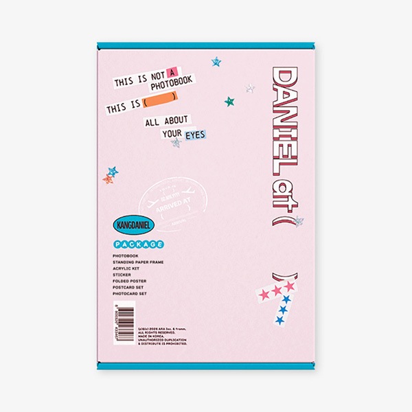 ワナワン wannaone ダニエル カンダニエル 写真集 フォトブック グッズ 韓国スター写真集 カン・ダニエル PHOTOBOOK [DANIEL at ( )] (予約