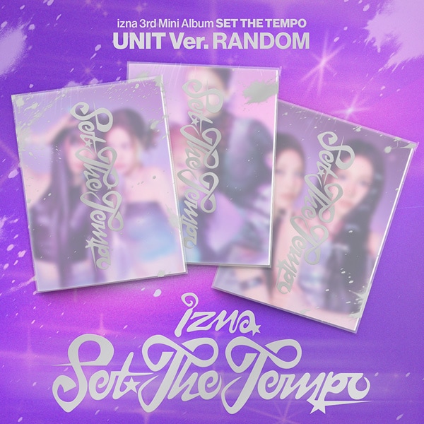 韓国音楽 izna (イズナ) - 3rd ミニアルバム 「SET THE TEMPO」 UNIT