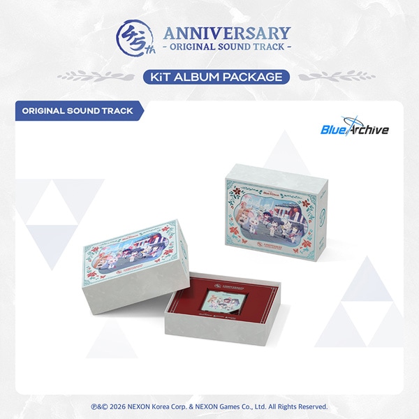 初回限定ポスター] 韓国音楽 ブルーアーカイブ -Blue Archive- 4.5周年