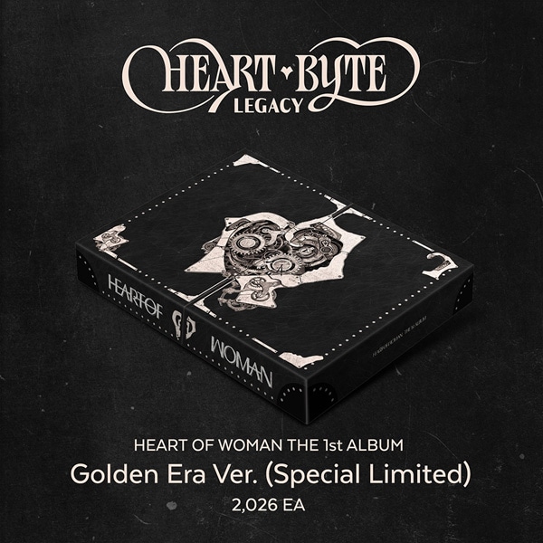 韓国音楽 HEART OF WOMAN - 1集 「Heart Byte : LEGACY」 Golden Era