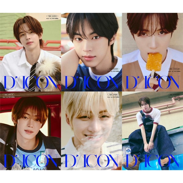 予約特典] DICON ISSUE N.34 TWS [DEAR MY BOYHOOD] A TYPE (6種1択
