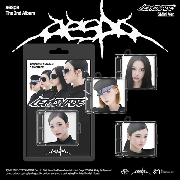 4種セット] 韓国音楽 aespa (エスパ) - 2集 「LEMONADE」 SMini Ver