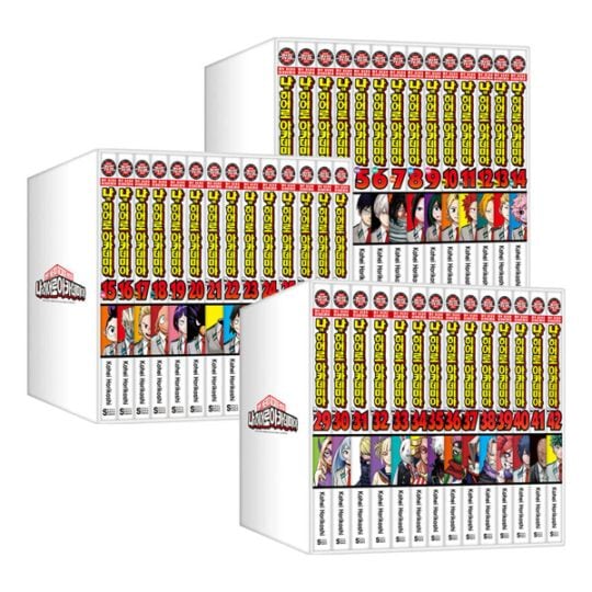 韓国語版）日本マンガ 僕のヒーローアカデミア BOX SET | 韓国版本