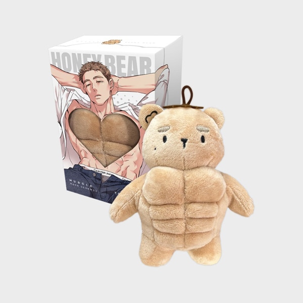 特典贈呈] 「ハニーベア～恋するクマさん～」 筋肉クマ ぬいぐるみ