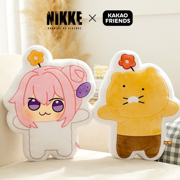 NIKKE × KAKAO FRIENDS] Doro＆Choonsik クッション (2種1択