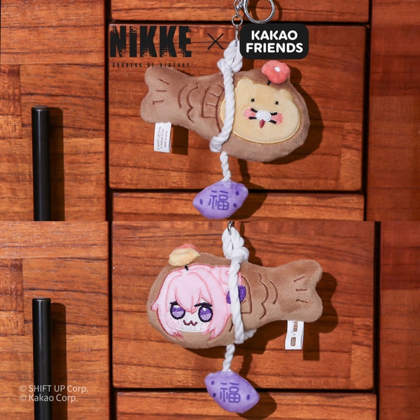NIKKE × KAKAO FRIENDS] Doro＆Choonsik 厄除け 明太魚 ぬいぐるみ