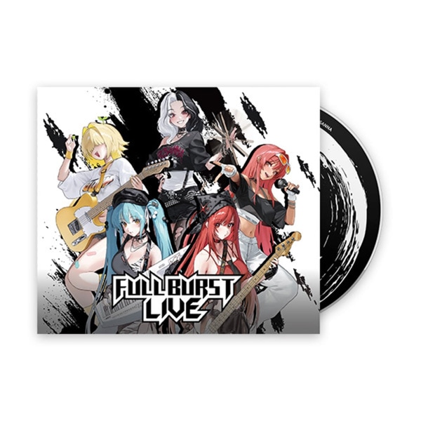 NIKKE 韓国　公式品　Full Burst Live CD 勝利の女神 : NIKKE」 Full Burst Live セットリストメドレーアルバム