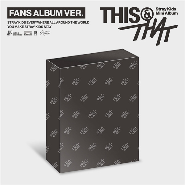 [��������ŵ] �ڹ񲻳� Stray Kids (���ȥ쥤���å�) - 10th �ߥ˥���Х� ��THIS & THAT�� FANS ALBUM Ver.