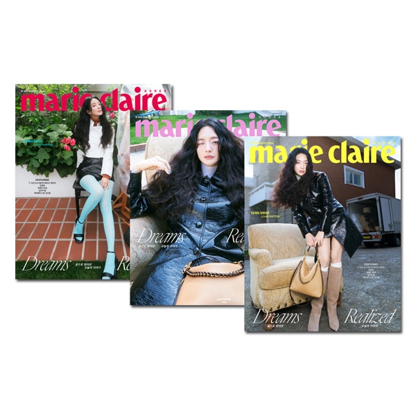 3種セット] 韓国女性雑誌 marie claire (マリ・クレール) 2026年 8月号