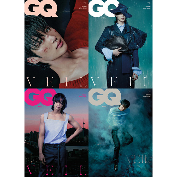 韓国男性雑誌 GQ (ジーキュー) 2026年 8月号 (ピョン・ウソク表紙選択