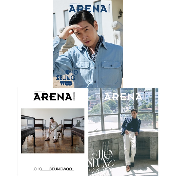韓国雑誌 ARENA HOMME+ 2026年 9月号 (チョ・スンウ表紙選択) | 雑誌
