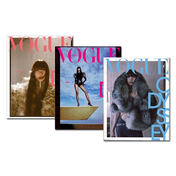 3種セット] 韓国雑誌 VOGUE (ヴォーグ) 2026年 9月号 (BLACKPINKのリサ