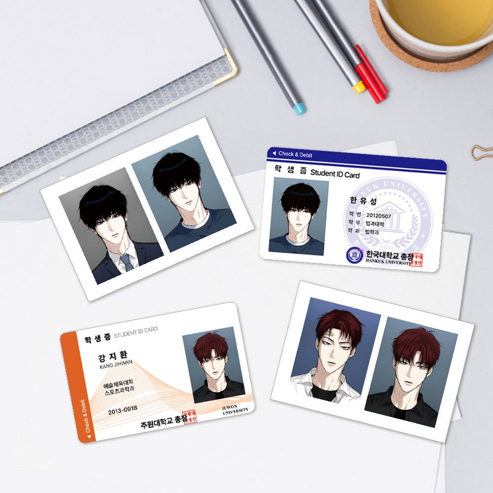 虎虎相搏」 学生証＆証明写真SET | キャラクターグッズ,WEBTOON,BL,虎