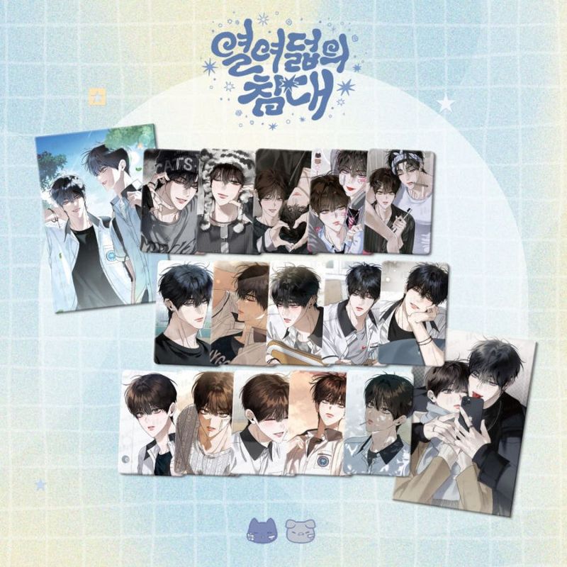 韓国 BL 十八歳のベッド 불굴의챔피언 キャラクタープロフィールセット トレカ 韓国 BL 十八歳のベッド 불굴의챔피언 キャラクタープロフィールセット