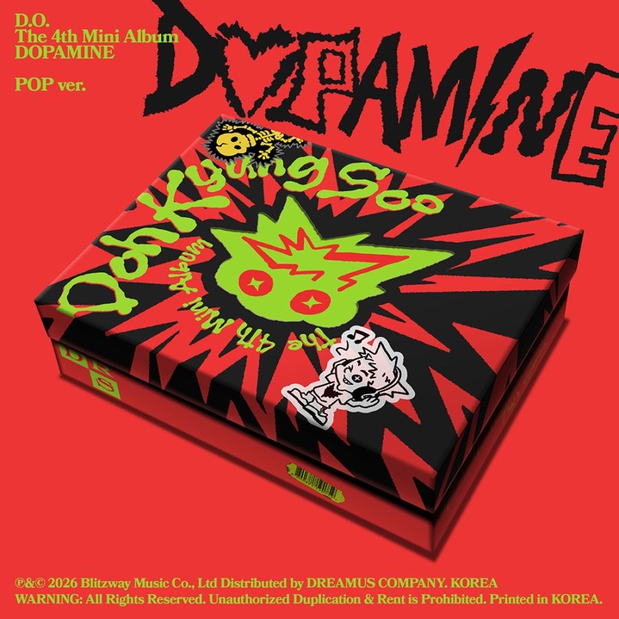 韓国音楽 ド・ギョンス (EXOディオ) - 4th ミニアルバム 「DOPAMINE