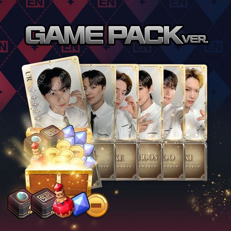 ENHYPEN WORLD COUPON CARD COLLECTION [AFTER CLASS GAME PACK Ver.]