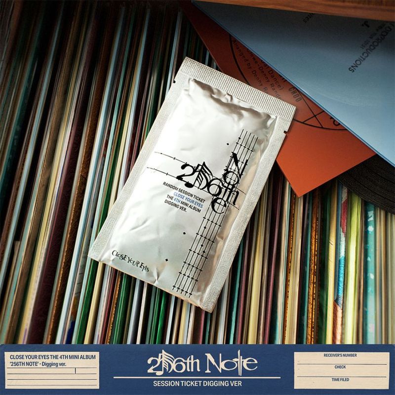 韓国音楽 CLOSE YOUR EYES - 4th ミニアルバム 「256th Note」 Digging