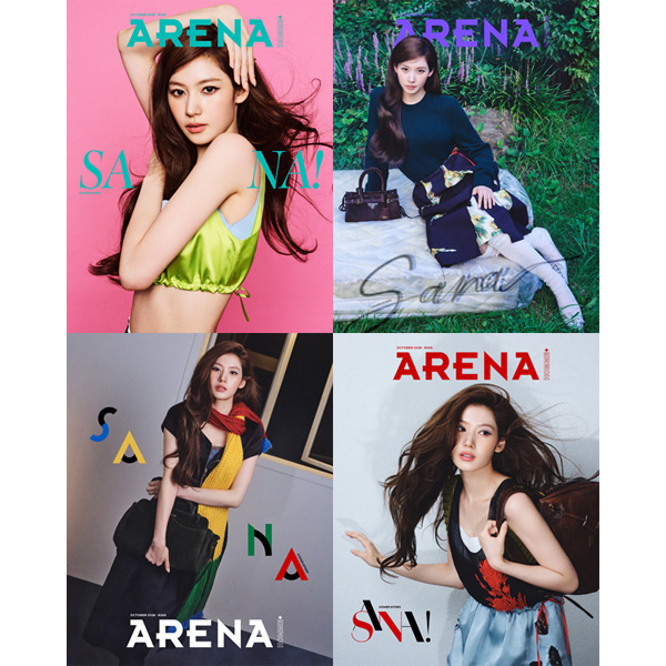 韓国雑誌 ARENA HOMME+ 2026年 10月号 (TWICEのサナ表紙選択) | 雑誌