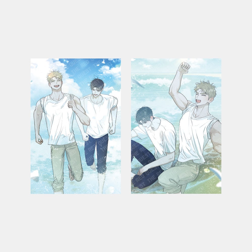 赤い糸クエスト」 感水紙 ポストカード | キャラクターグッズ,WEBTOON