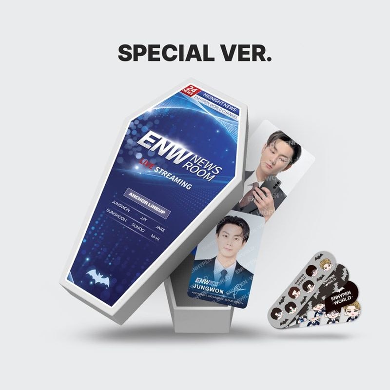 ENHYPEN WORLD COUPON CARD COLLECTION [NEWS ROOM SPECIAL Ver
