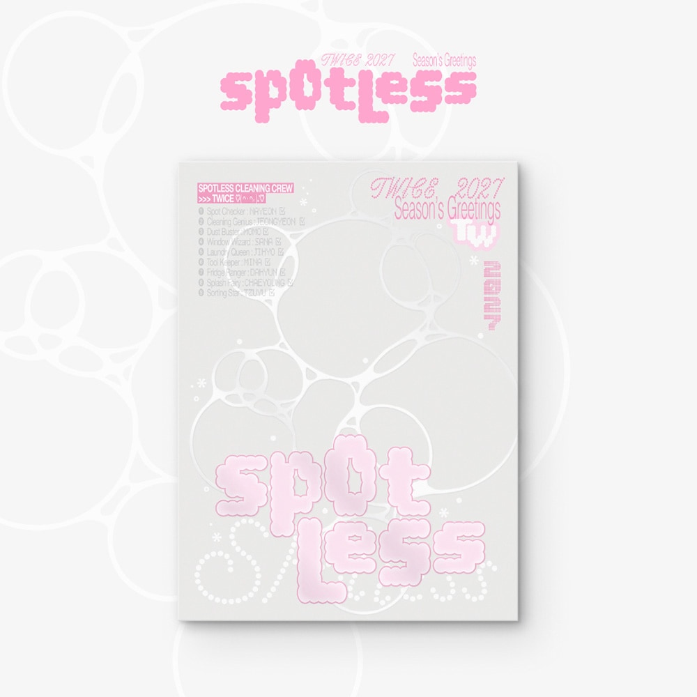 予約特典] TWICE (トゥワイス) 2027 シーズングリーティング [Spotless