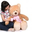 （先払いのみ） 韓国ぬいぐるみ Willey Bear ウィリー ベア ブラウン ぬいぐるみ くま（特大/120cm）|ぬいぐるみ|ぬいぐるみ