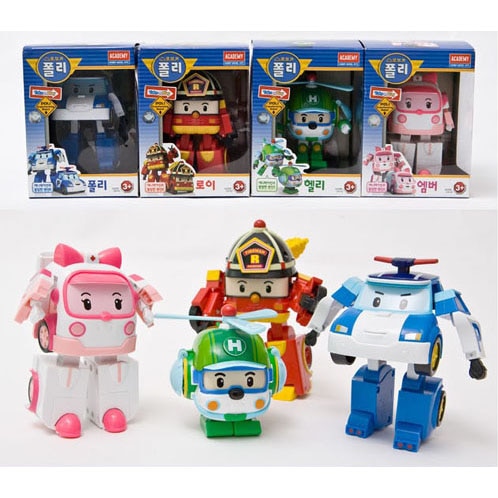 先払いのみ）韓国おもちゃ Robocar Poli（ロボカーポリー）変身