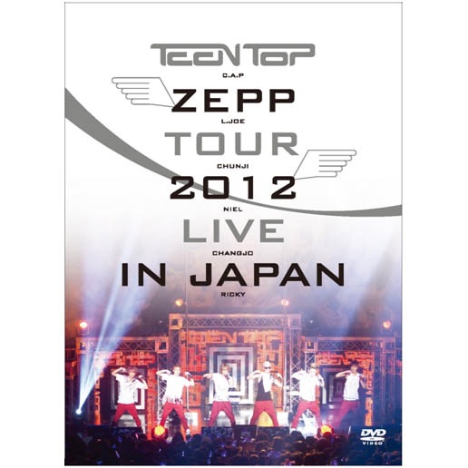 �ڹ񲻳� TEENTOP�ʥƥ�����ȥåסˤΡ�TEEN TOP ZEPP TOUR 2012 LIVE IN JAPAN��DVD��2DISC�ܥե��ȥ֥å���