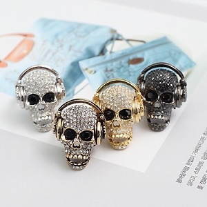 韓国スター・アクセサリー BIGBANG (ビッグバン) st ヘッドセット骸骨
