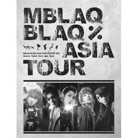 匿名配送 MBlAQ フォトブック DVD セット イジュン エムブラック 韓国 韓国スター写真集 MBLAQ（エムブラック）- THE BLAQ% TOUR（アジア
