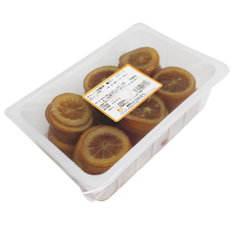 オレンジ砂糖漬 輪切り BX78 1kg | 製菓材料の通販ならdanno