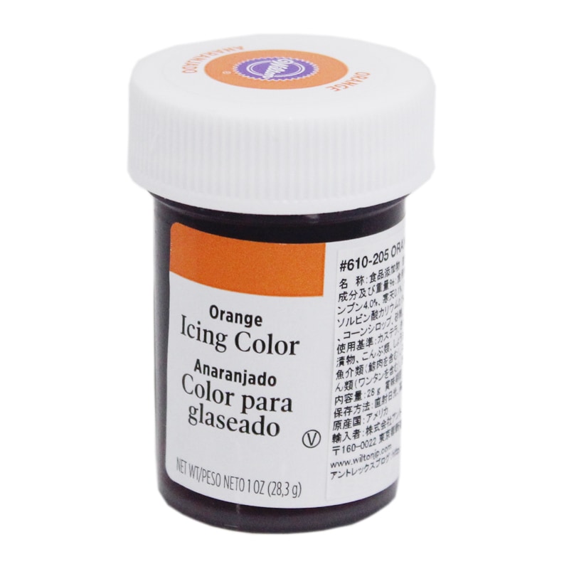 Wilton アイシングカラー オレンジ 1oz | 製菓材料の通販ならdanno